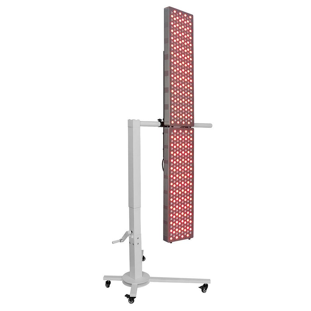 Soporte para panel de terapia de luz roja extra&iacute;ble