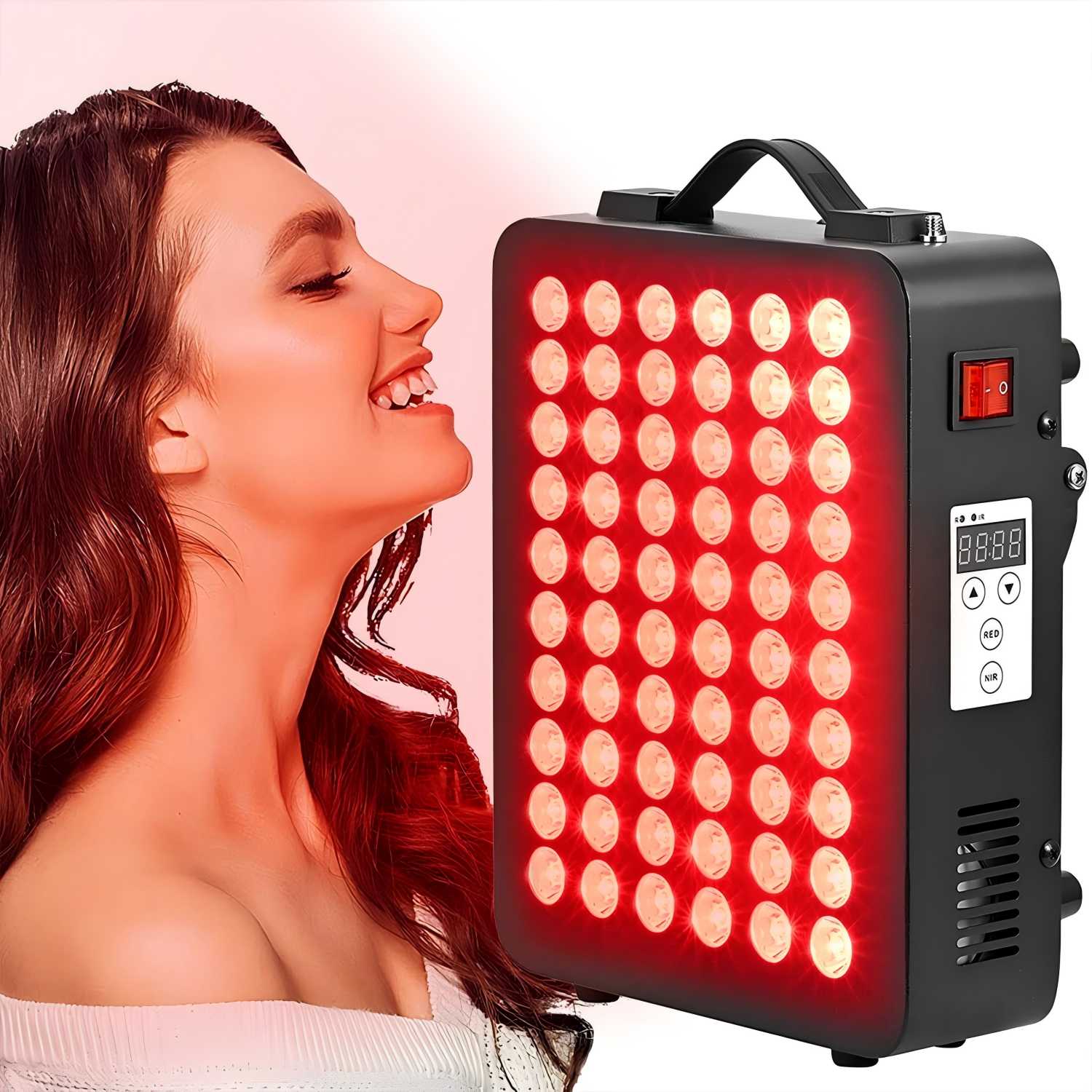 Draagbaar roodlichttherapiepaneel van 300 W