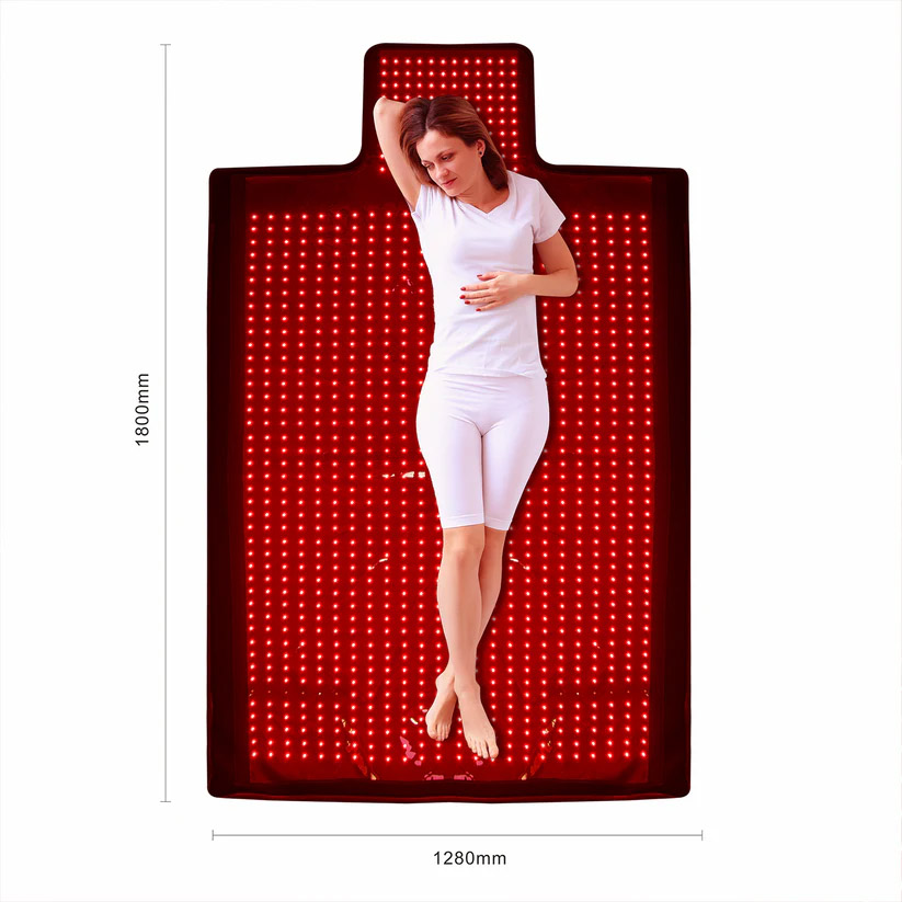 Manta de terapia de luz roja de cuerpo completo