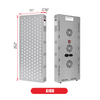 Panel de terapia de luz roja LED de 800 W para medio cuerpo