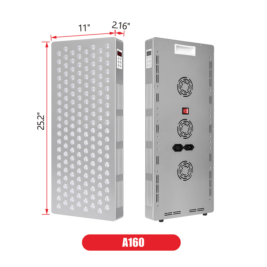 Panel de terapia de luz roja LED de 800 W para medio cuerpo
