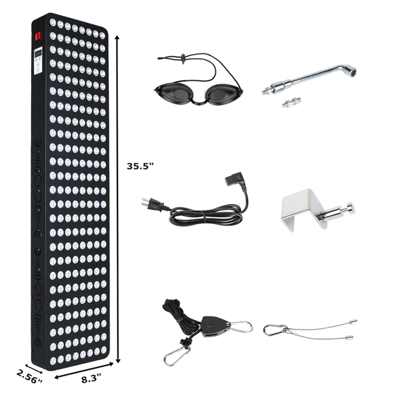 1000W Volledig Lichaams Rood Licht Therapiepaneel
